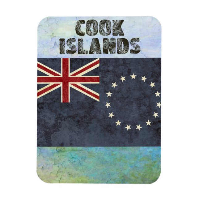Cook Islands Souvenir Magnet (Vertikal)