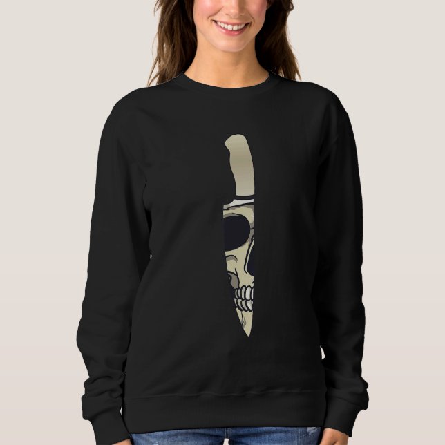 Cook Koch Kochmesser Skull Sweatshirt (Vorderseite)