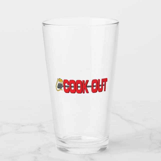Cook Out (Restaurant) Glas (Vorderseite)