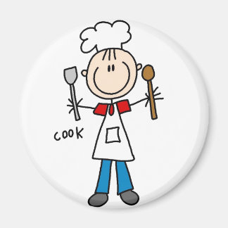Cook Strichmännchen Magnet