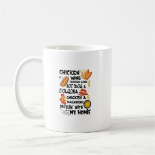 Cooked Chicken Wing Chicken Wing Hot Dog Bologna M Kaffeetasse