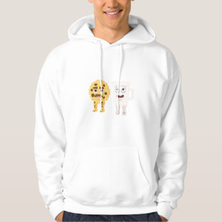 Cooki und Milki Brainrot Weihnachtsgeheimnis Stehl Hoodie