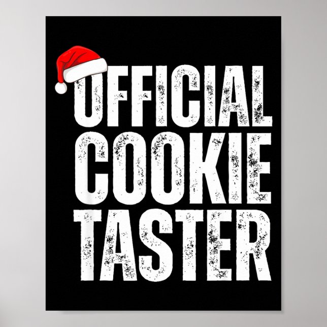 Cookie And Cookie Taster, Christmas Couples  Poster (Vorne)