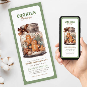 Cookie-Austausch Weihnachtsfeier Einladung