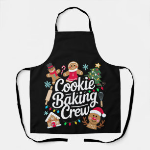 Cookie-Back-Crew Weihnachten Lebkuchen-Rentier Schürze