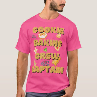 Cookie-Back-Team-Kapitän Tester Süße Familie Übere T-Shirt