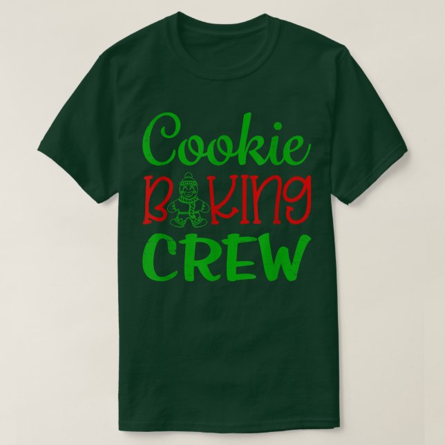 Cookie Backen Crew Bäckerei Kinder Mädchen Frauen  T-Shirt (Design vorne)
