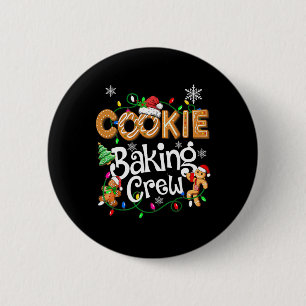 Cookie Backen Crew Kochen Lover Santa Xmas Ginger Button