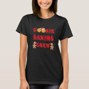 Cookie Backen Crew Lebkuchen Männer mit Weihnachts T-Shirt