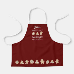 Cookie Backen Crew Rote Kinder Backen Schürze