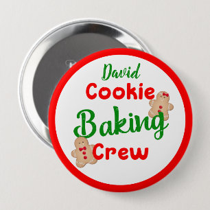 Cookie Backen Crew Spaß Urlaub Kochen individuell Button