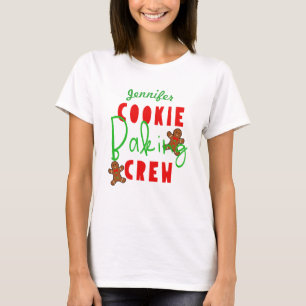 Cookie Backen Crew Spaß Urlaub Kochen T-Shirt