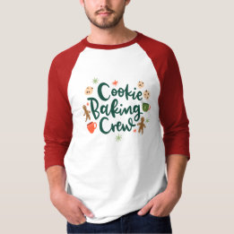 Cookie Backen Crew Urlaub Backen Baseball T - Shir T-Shirt