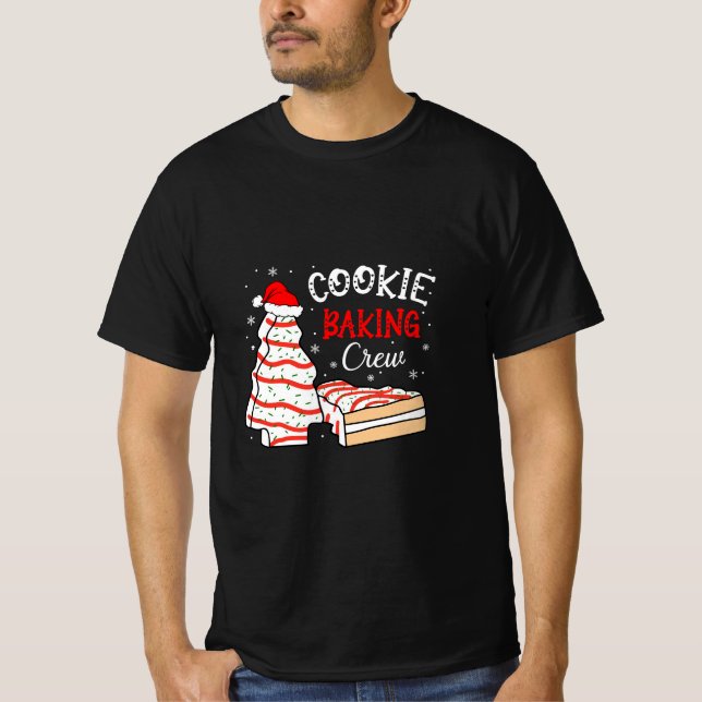 Cookie Backen Crew Weihnachten T-Shirt (Vorderseite)