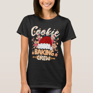 Cookie Backen Crew Weihnachten Weihnachtsfeiertag  T-Shirt