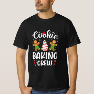 Cookie Backen Crew Weihnachtsgeschenk T-Shirt