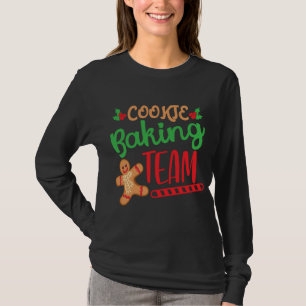 Cookie Backteam Weihnachts Squad Xmas Crew m Gin T-Shirt