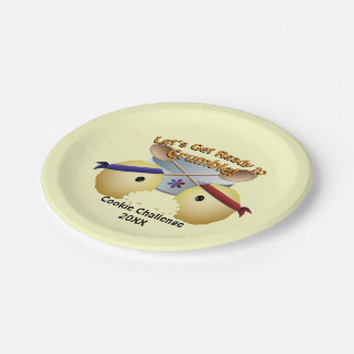 Cookie-Backwettbewerb Pappteller