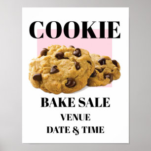 Cookie Bake Sale-Vorlage, Bake Sale Poster