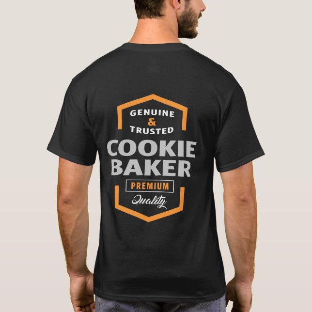 Cookie Baker | Geschenkideen T-Shirt (Rückseite)