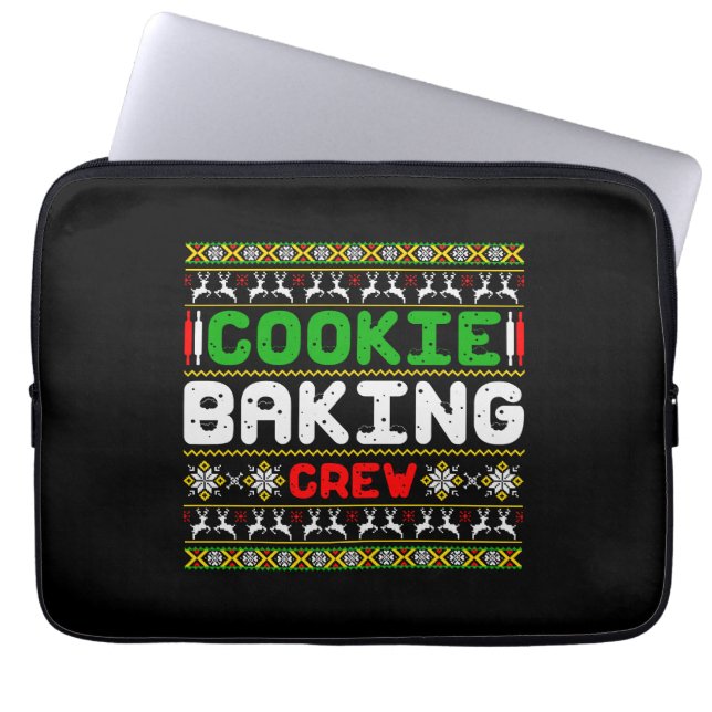 Cookie Baking Crew-50000 Laptopschutzhülle (Vorderseite)