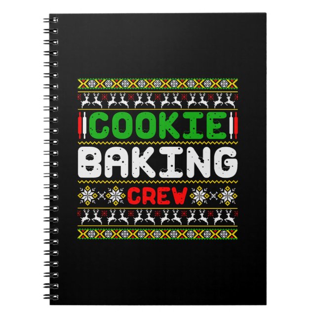 Cookie Baking Crew-50000 Notizblock (Vorderseite)