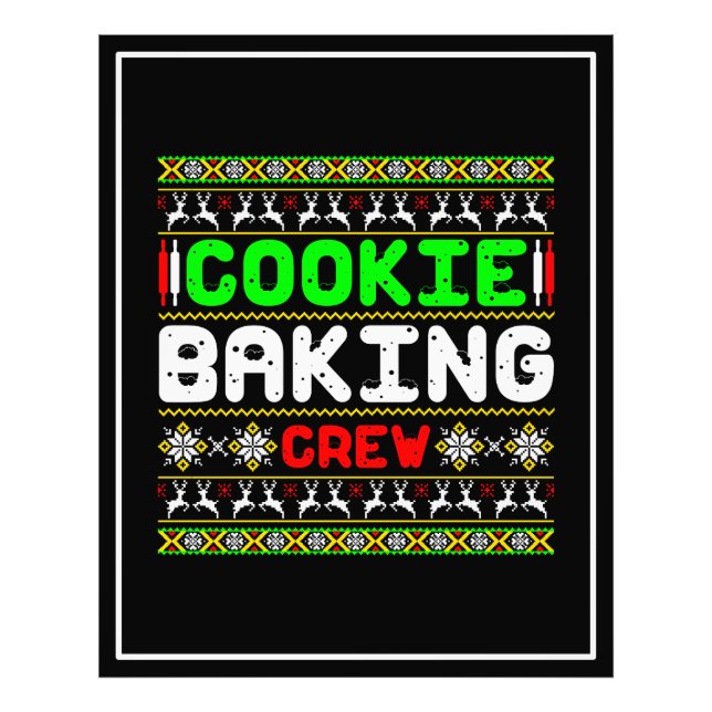 Cookie Baking Crew Fotodruck (Vorne)