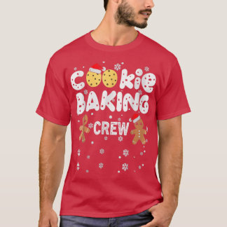 Cookie Baking Crew Gingerbread Christmas Costume p T-Shirt