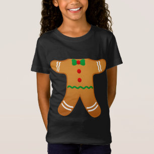 Cookie Baking Holiday Gingerbread Man kostüme T-Shirt