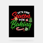 Cookie Baking Team Captain Christmas Food Holiday Acrylschild<br><div class="desc">Cookie Baking Team Captain Christmas Food Holiday</div>