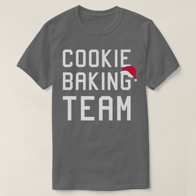 Cookie Baking Team Christmas merch  T-Shirt (Design vorne)