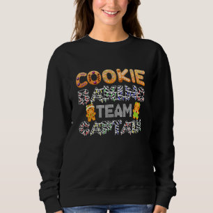 Cookie Baking Team Kapitän Gingerbrett Weihnachten Sweatshirt