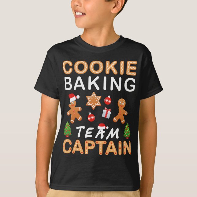 Cookie Baking Team Kapitän Unglaublich witzig Ging T-Shirt (Vorderseite)