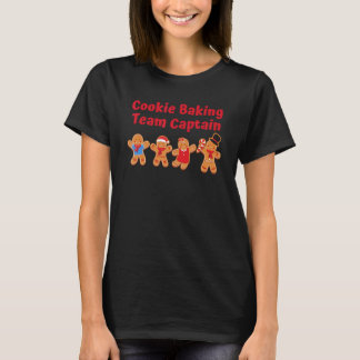 Cookie Baking Team Kapitän Weihnachten Lebkuchen C T-Shirt
