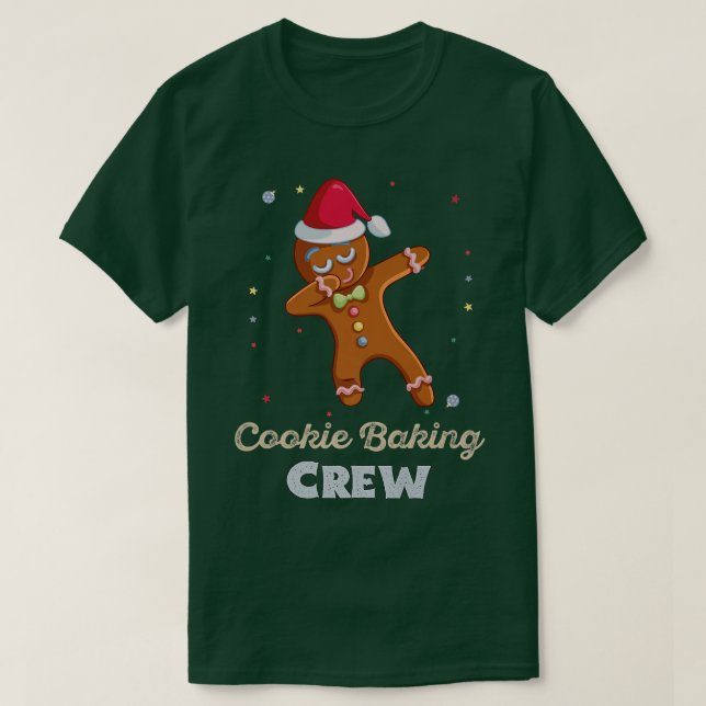 Cookie Baking Team Tester Captain Crew Funny Chris T-Shirt (Design vorne)