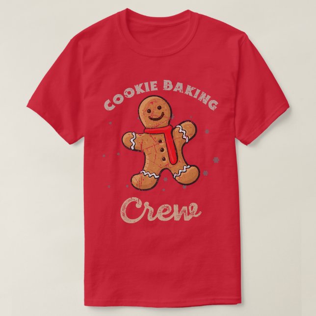 Cookie Baking Team Tester Captain Crew Funny Chris T-Shirt (Design vorne)