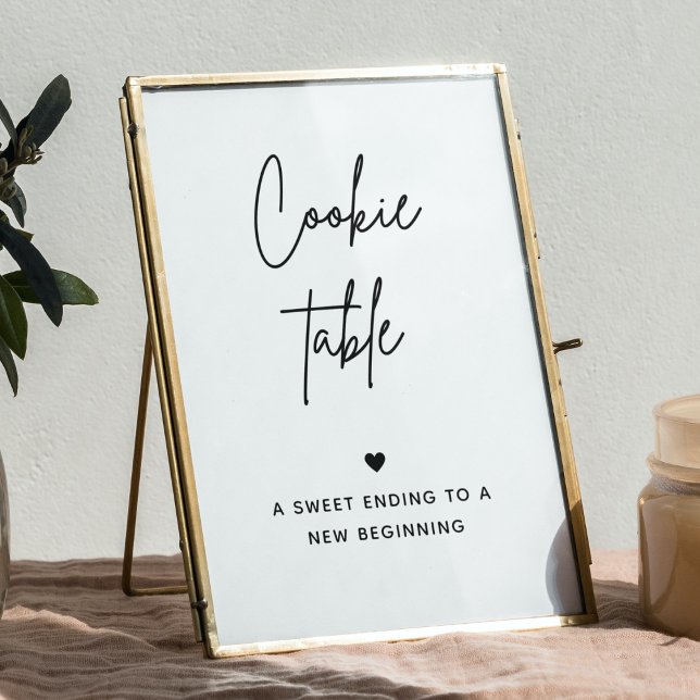 Cookie Bar Sign | Hochzeitskeks Poster (Von Creator hochgeladen)