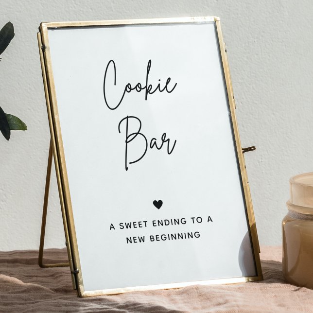Cookie Bar Sign | Hochzeitskeks Poster (Von Creator hochgeladen)