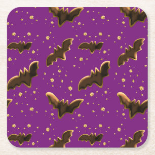 Cookie Bats und Crumbs Rechteckiger Pappuntersetzer