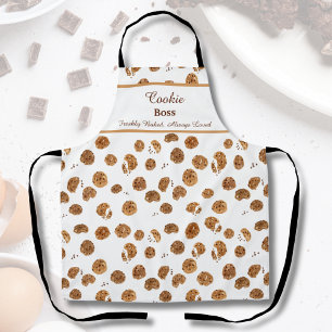 Cookie Boss Watercolor Schokoladenstückchen-Kekse  Schürze