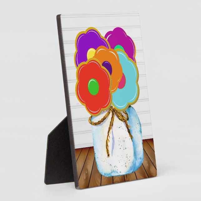 Cookie Bouquet Fotoplatte (Seite)