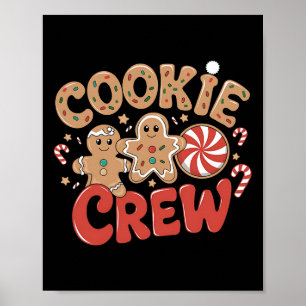 Cookie Crew Lebkuchen Weihnachtsgebäck Familie Bac Poster