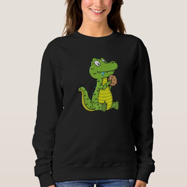Cookie Crocodile Sweatshirt (Vorderseite)