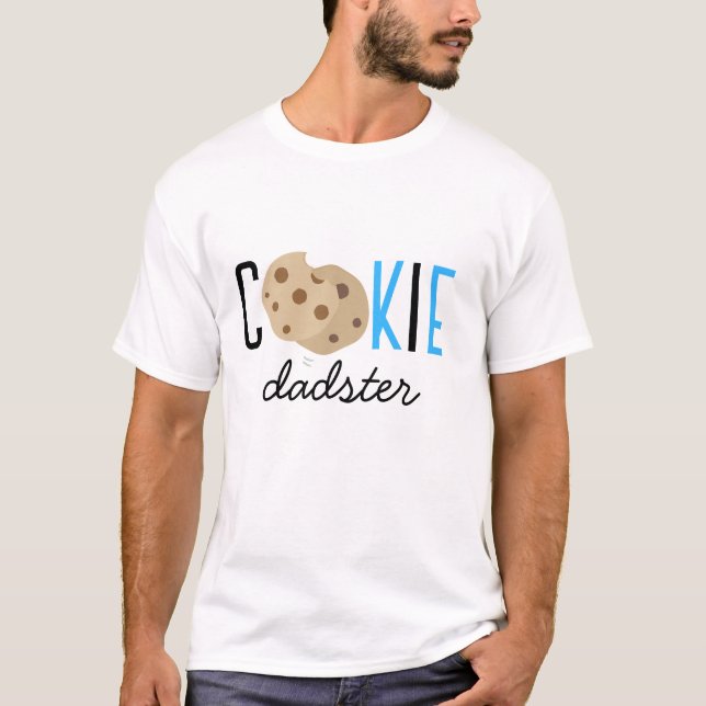 Cookie Dadster Shirt Milch und Cookies Outfit (Vorderseite)