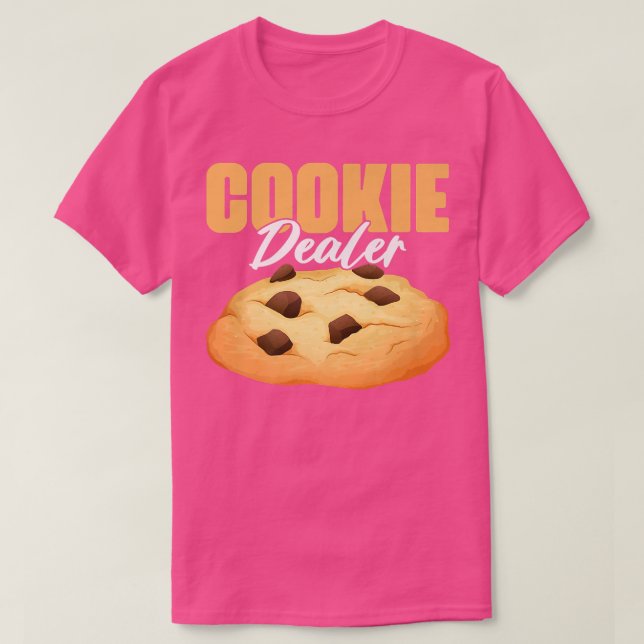 Cookie Dealer  Cookie Lover Pastry Baking Cookie B T-Shirt (Design vorne)