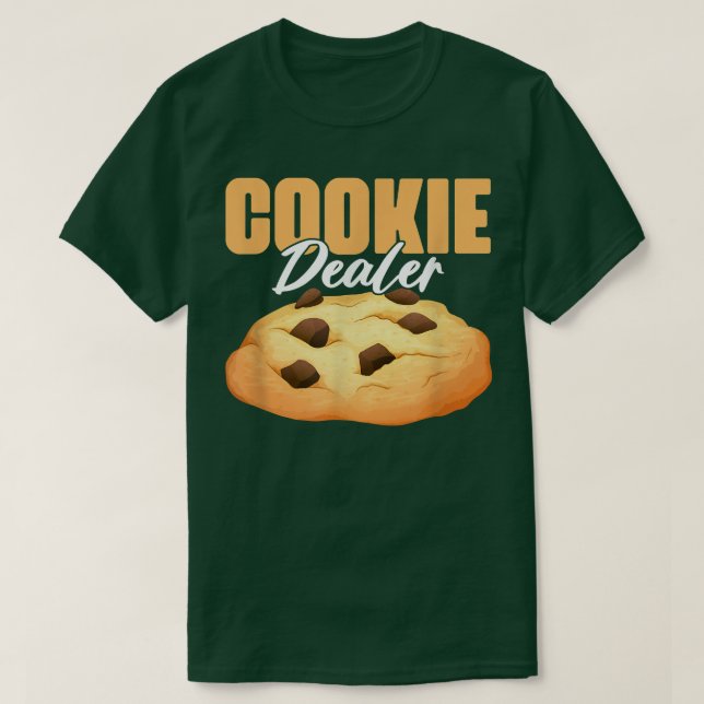 Cookie Dealer  Cookie Lover Pastry Baking Cookie B T-Shirt (Design vorne)