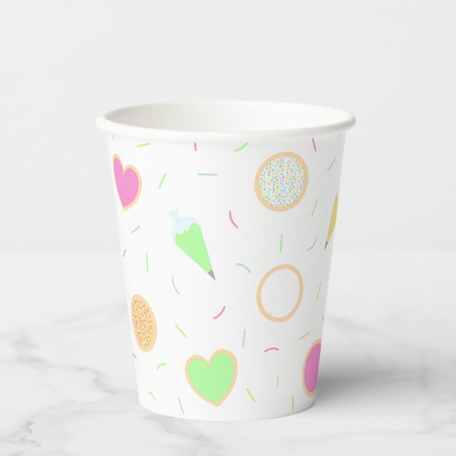 Cookie Dekorieren von Party Paper Cup Collection Pappbecher (Vorderseite)