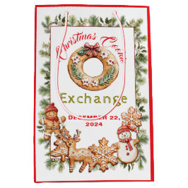 Cookie Exchange Medium Geschenktasche Mittlere Geschenktüte