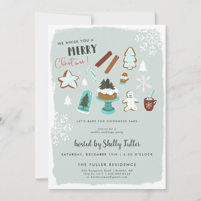 Cookie Exchange | Weihnachtsgebäck Party (Vorderseite)