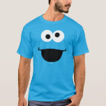 Cookie Face Art T-Shirt<br><div class="desc">Raten Sie mal,  wer? Es ist Cookie Monster Gesichtskunst! © 2014 Sesame Workshop. www.sesamestreet.org</div>